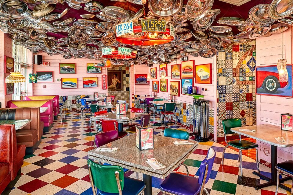 Inside of a Chuy's restaurant. Every Chuy's is unique, come check it out today!