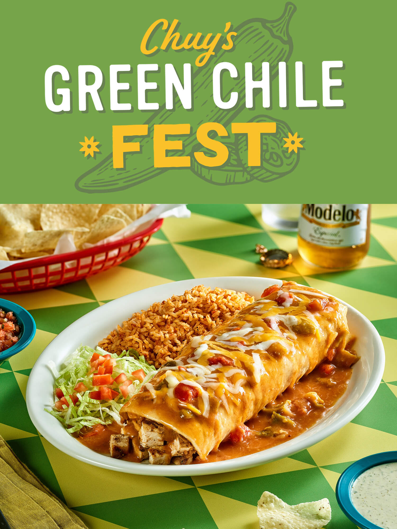Green Chile Fest at Chuy's